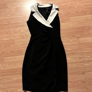 White House Black Market Tuxedo Dress
